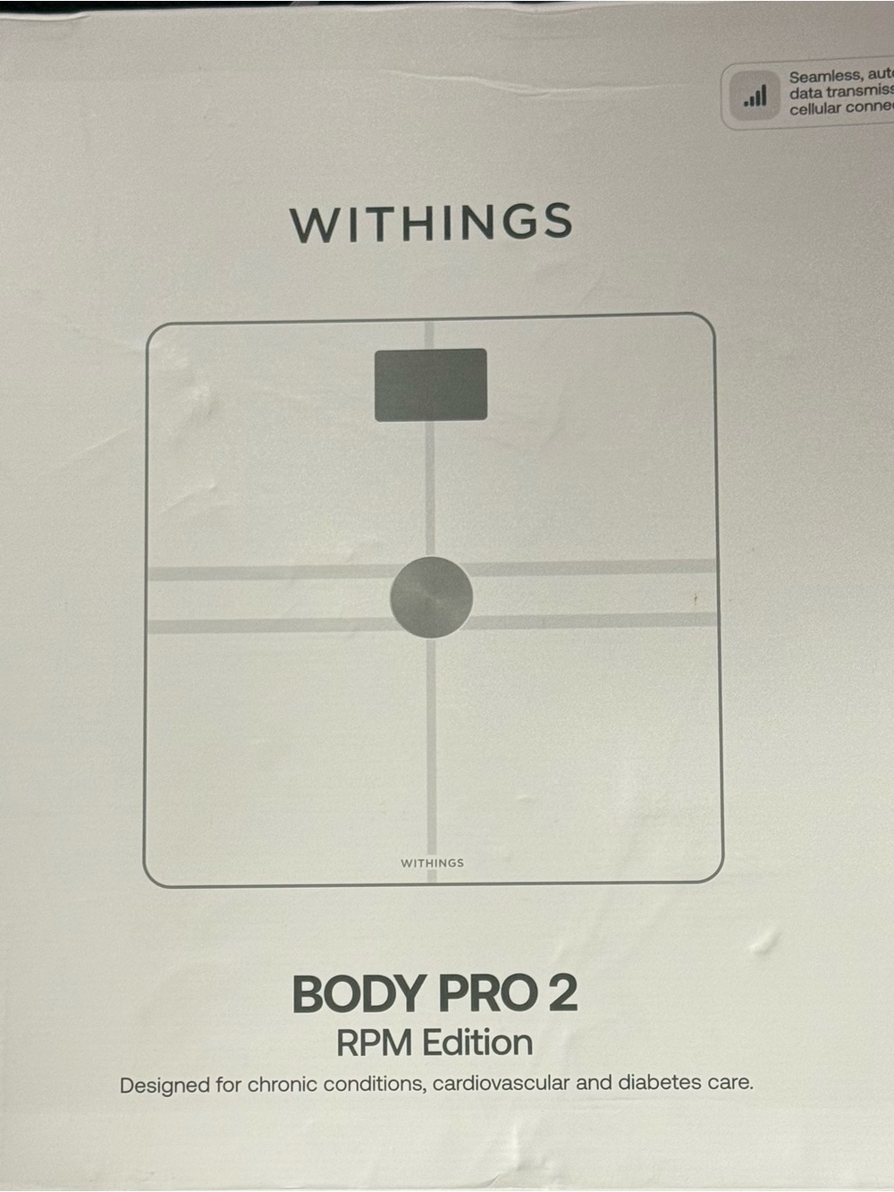 NWT Withings Body Pro 2 Smart Scale in Black